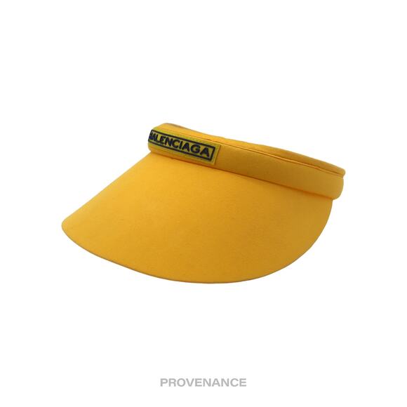 🔴 Balenciaga Logo Visor - Yellow - Picture 2 of 7